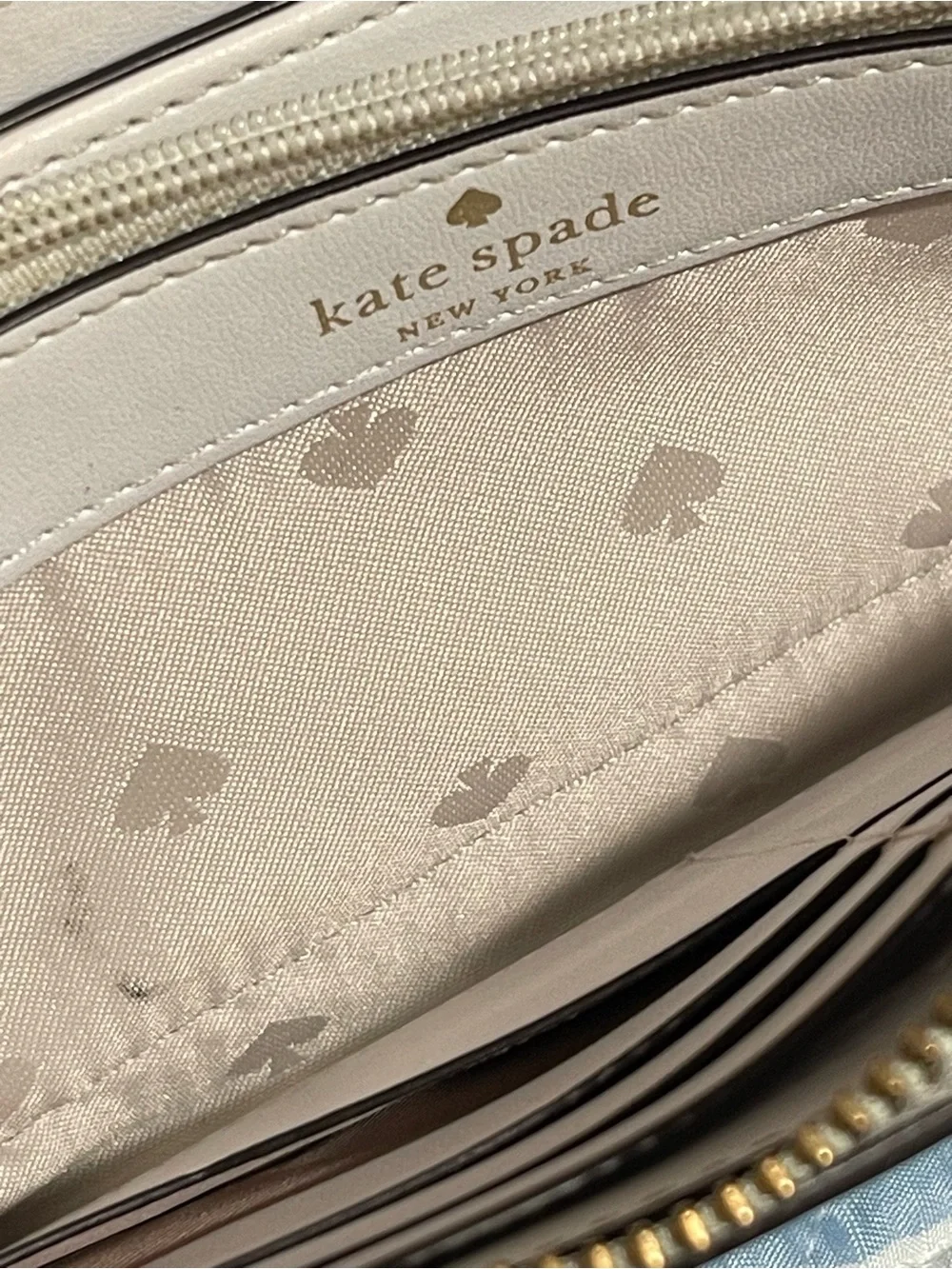 Kate Spade New York Staci Colorblock Large Wallet In Poolside Blue Multi